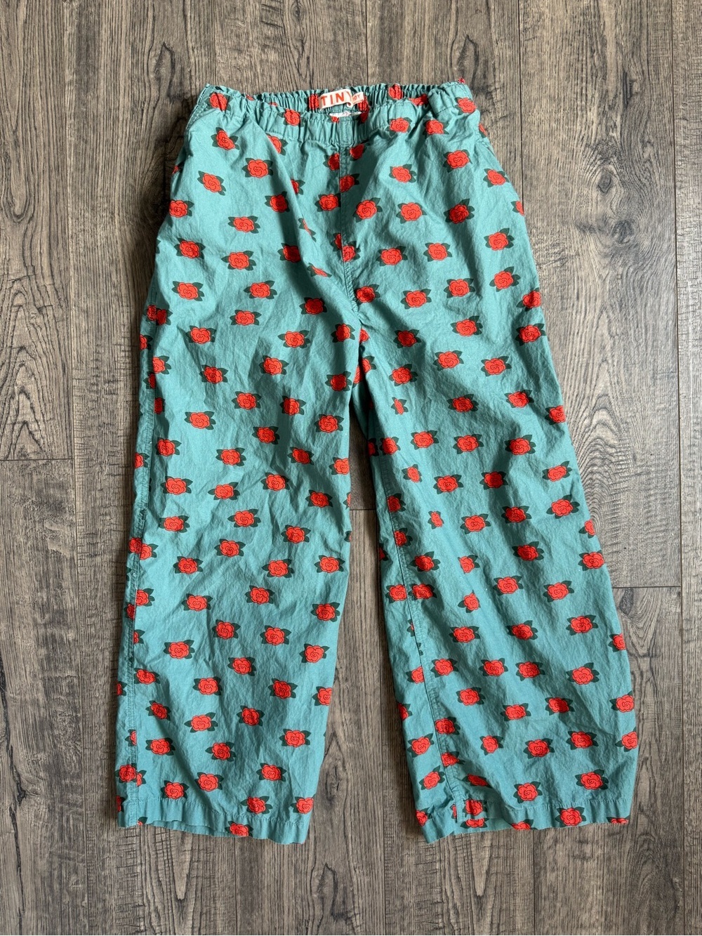 TINYCOTTONS Camelias Woven Pant- Size 10